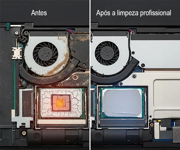 Limpeza de Notebook